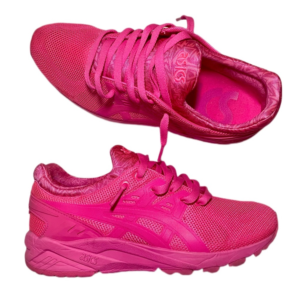 Asics Gel Kayano Running Shoes Neon Pink Trainers